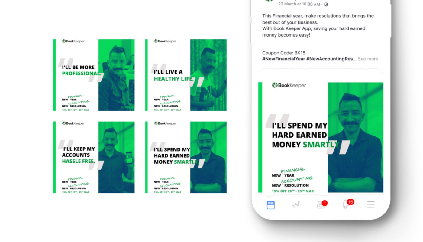 The six new financial year resolutions, rolled out across Google and Facebook
