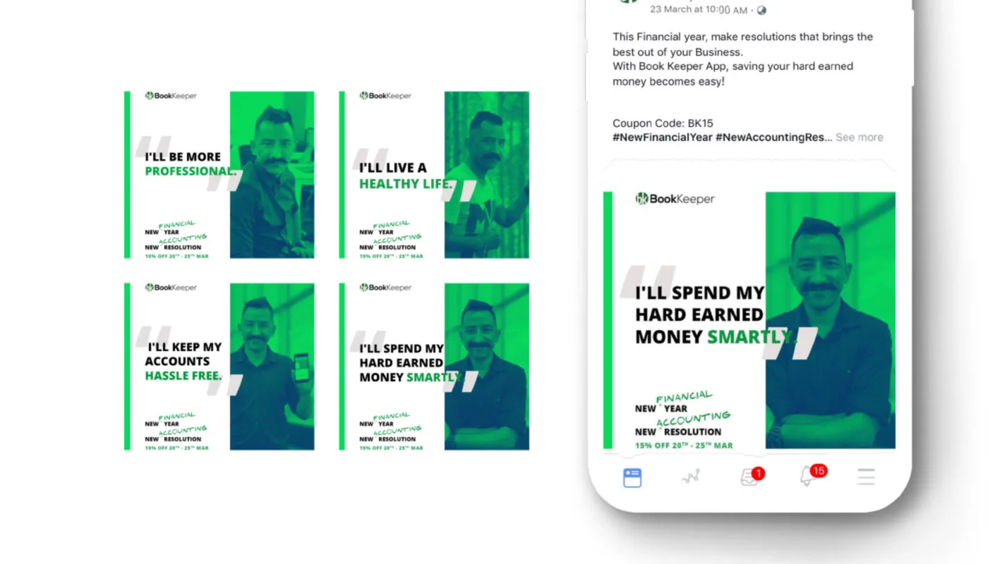 The six new financial year resolutions, rolled out across Google and Facebook